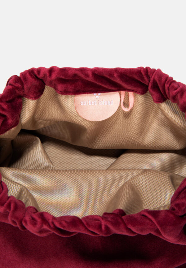 Love Saves The Day - Velvet Clutch Bag - Image 3